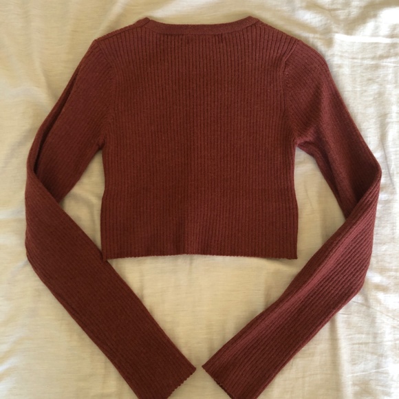 Crop sweater top - Picture 2 of 2